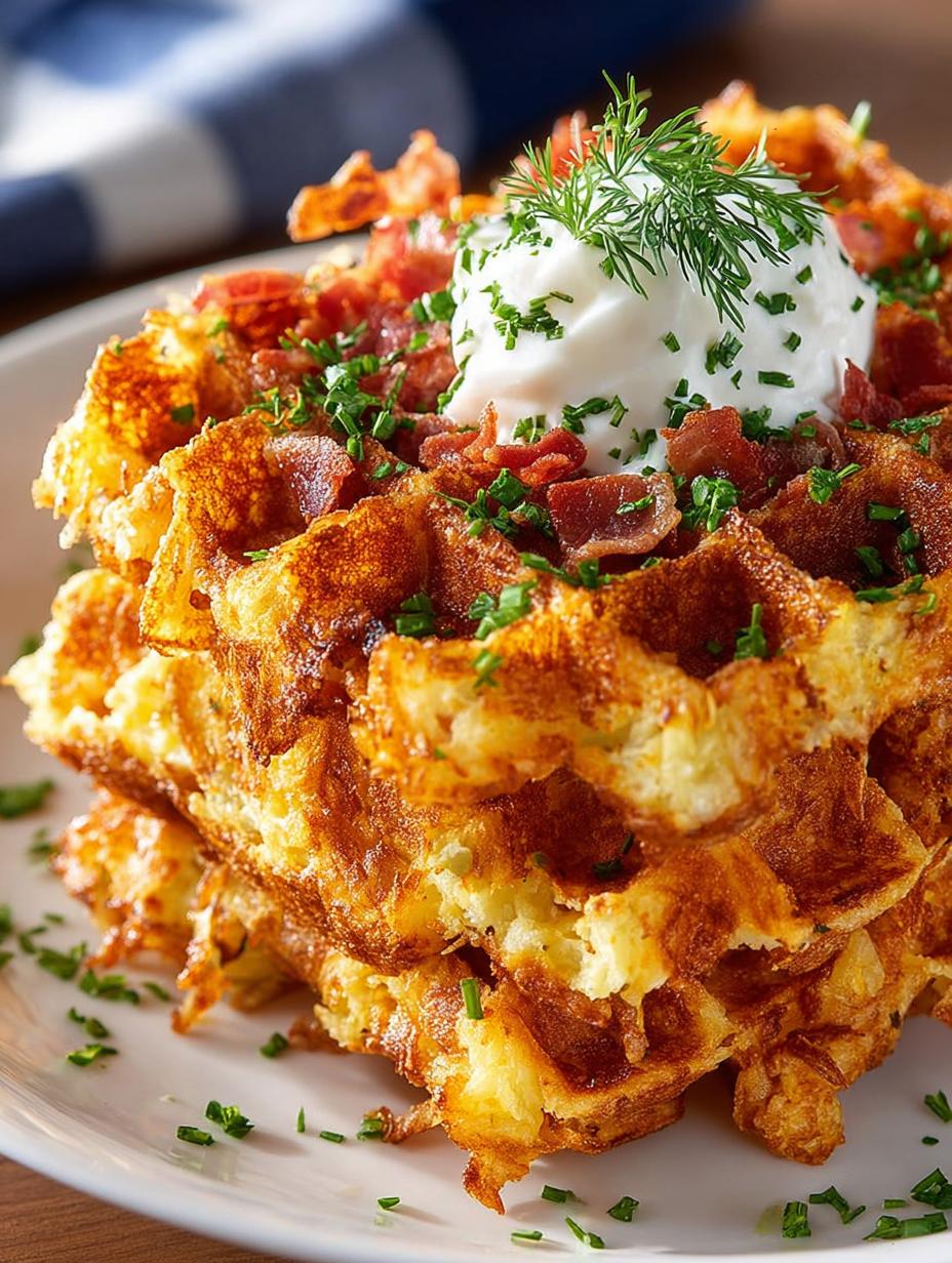 Hash Brown Waffles: 5 Steps to Crispy Perfection 5 Hash Brown Waffles: 5 Steps to Crispy Perfection - Hash Brown Waffles - main visual representation