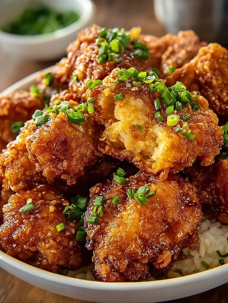 Hawaiian Garlic Fried Chicken