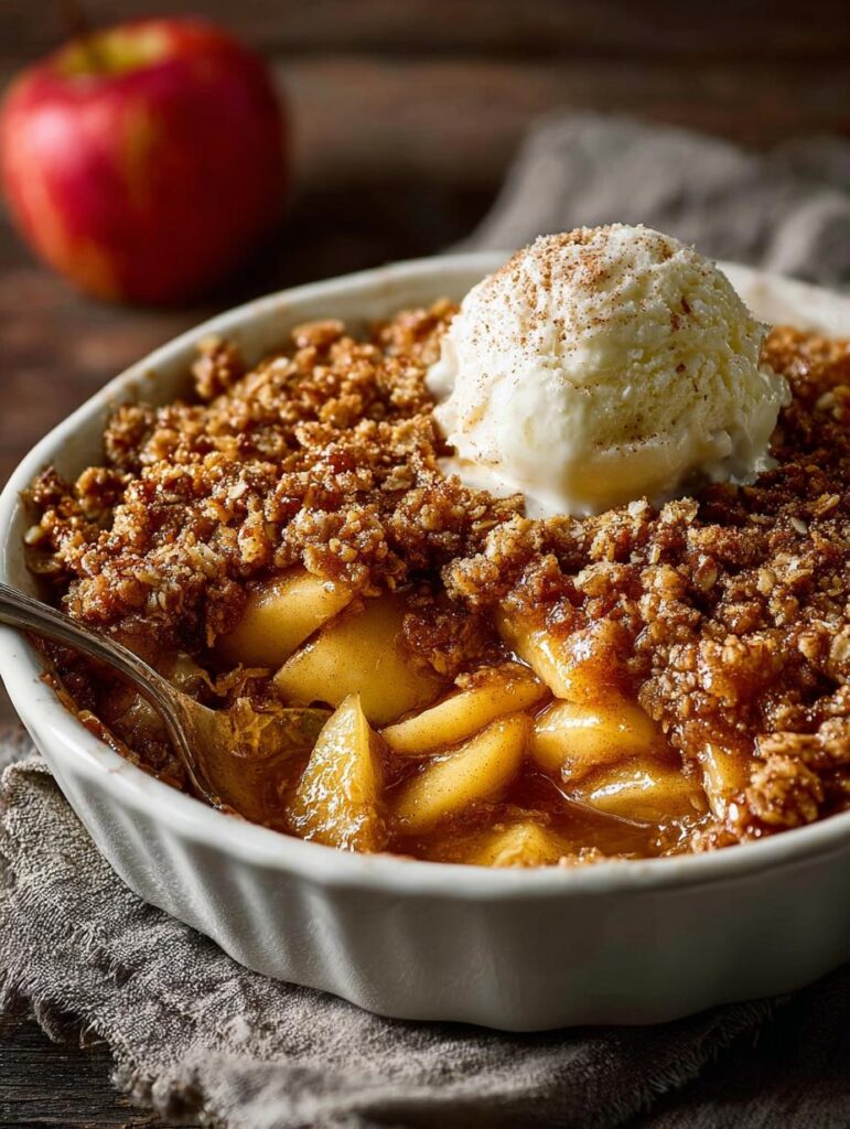 Healthy Apple Crisp