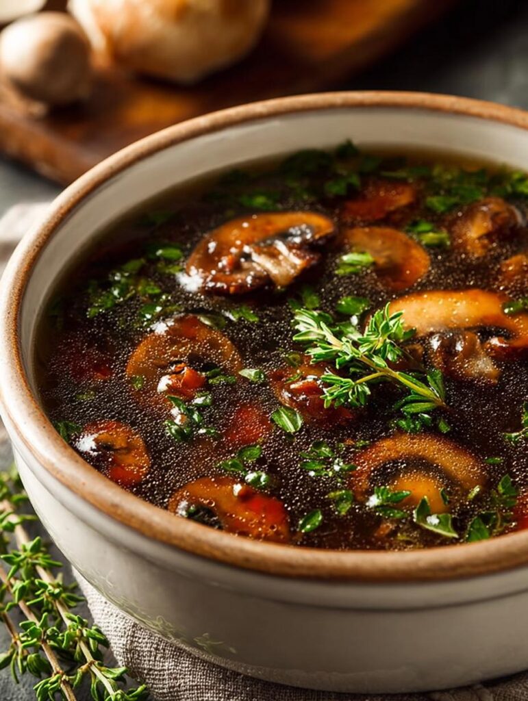 Healthy Mushroom Soup