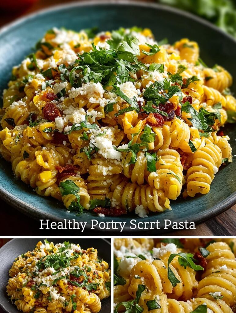 Healthy Street Corn Pasta