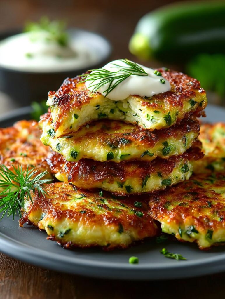 Healthy Zucchini Fritters