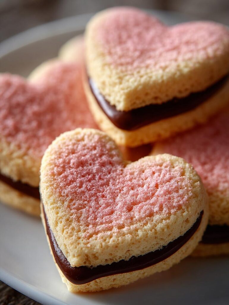 Heart Shaped Food Cookies