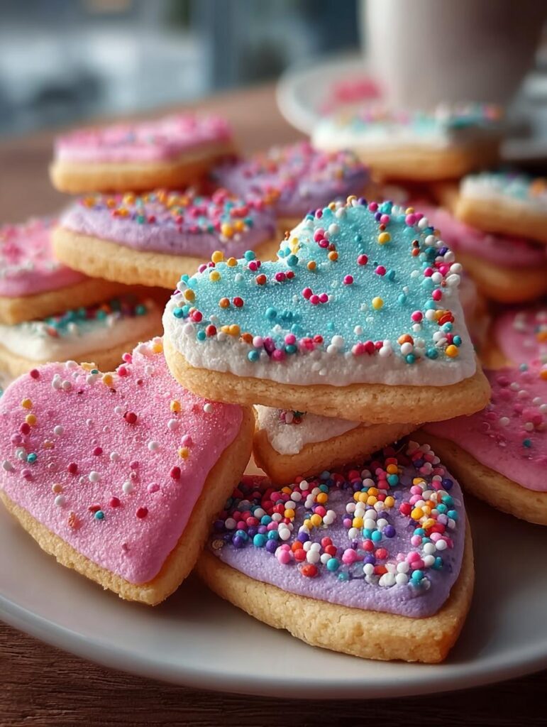 Heart Shaped Sugar Cookies