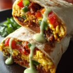 High Protein Breakfast Burrito