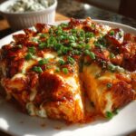 High Protein Cheesy Buffalo