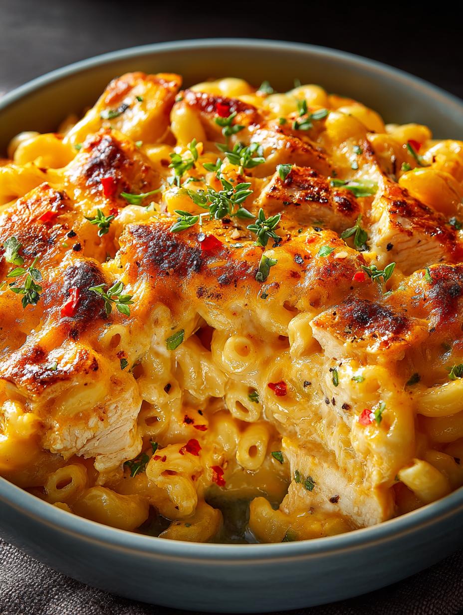 High Protein Chicken Mac: A Comforting Meal for Everyone - High Protein Chicken Mac - main visual representation
