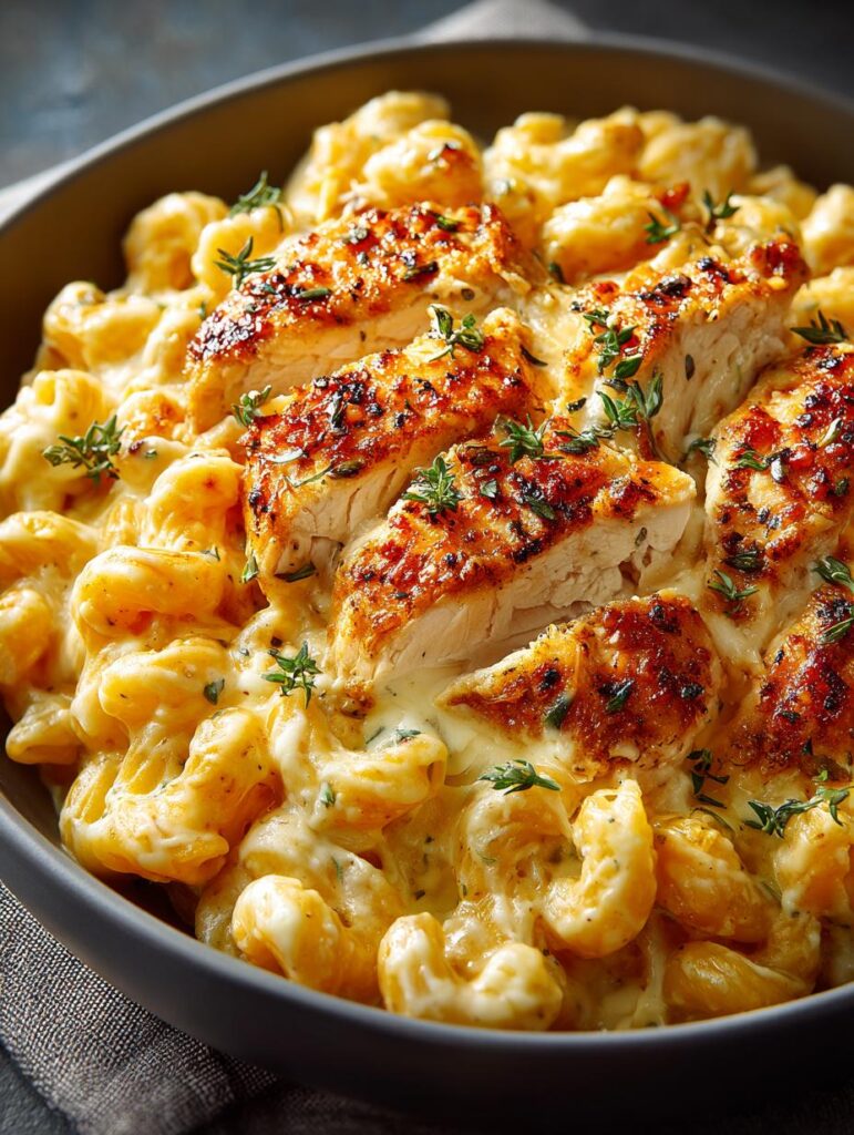 High Protein Chicken Mac
