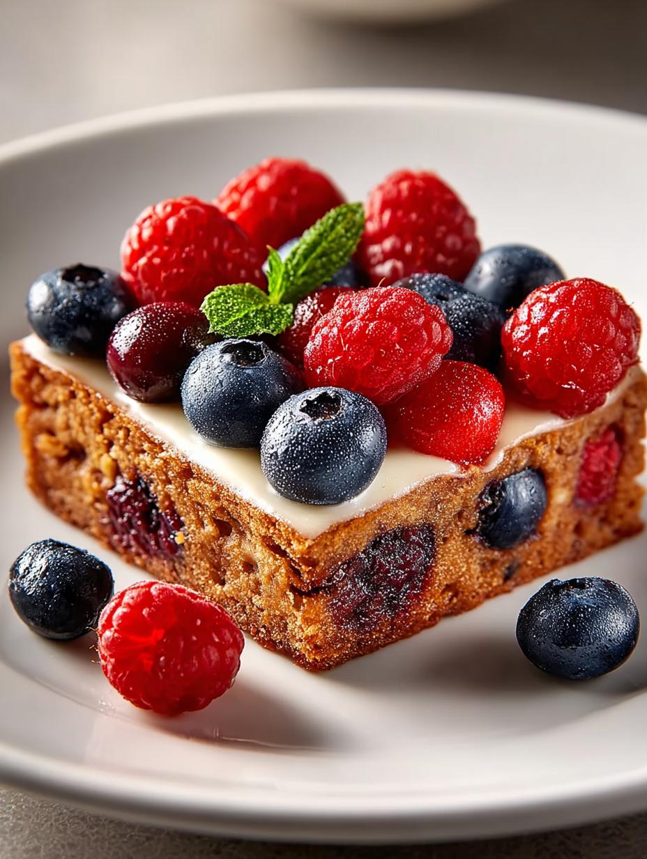 High Protein Triple Berry Bake: A Delicious Breakfast Treat - High Protein Triple Berry - main visual representation