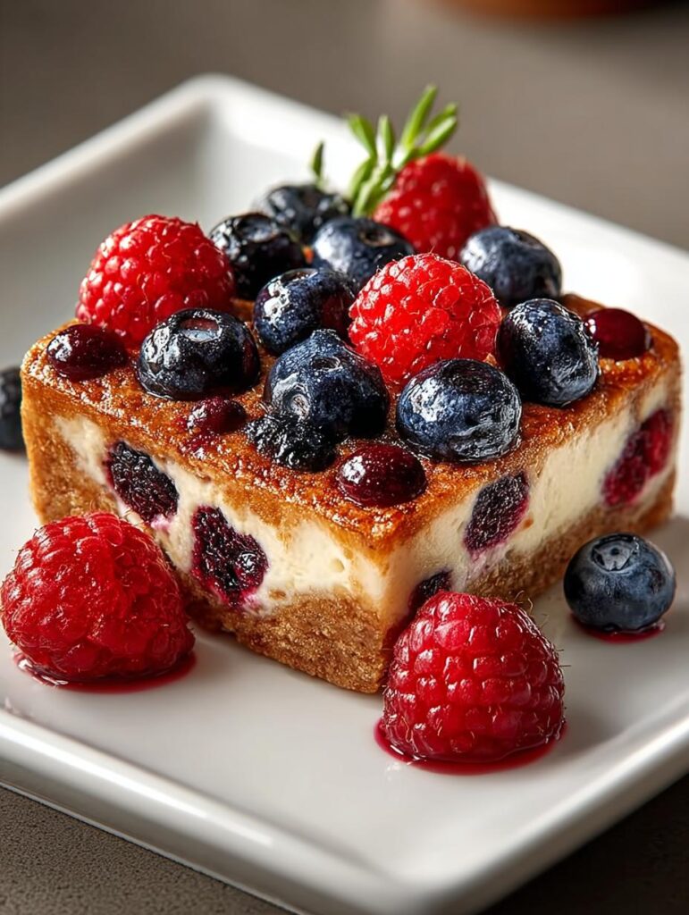 High Protein Triple Berry