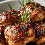 Honey Balsamic Chicken Thighs