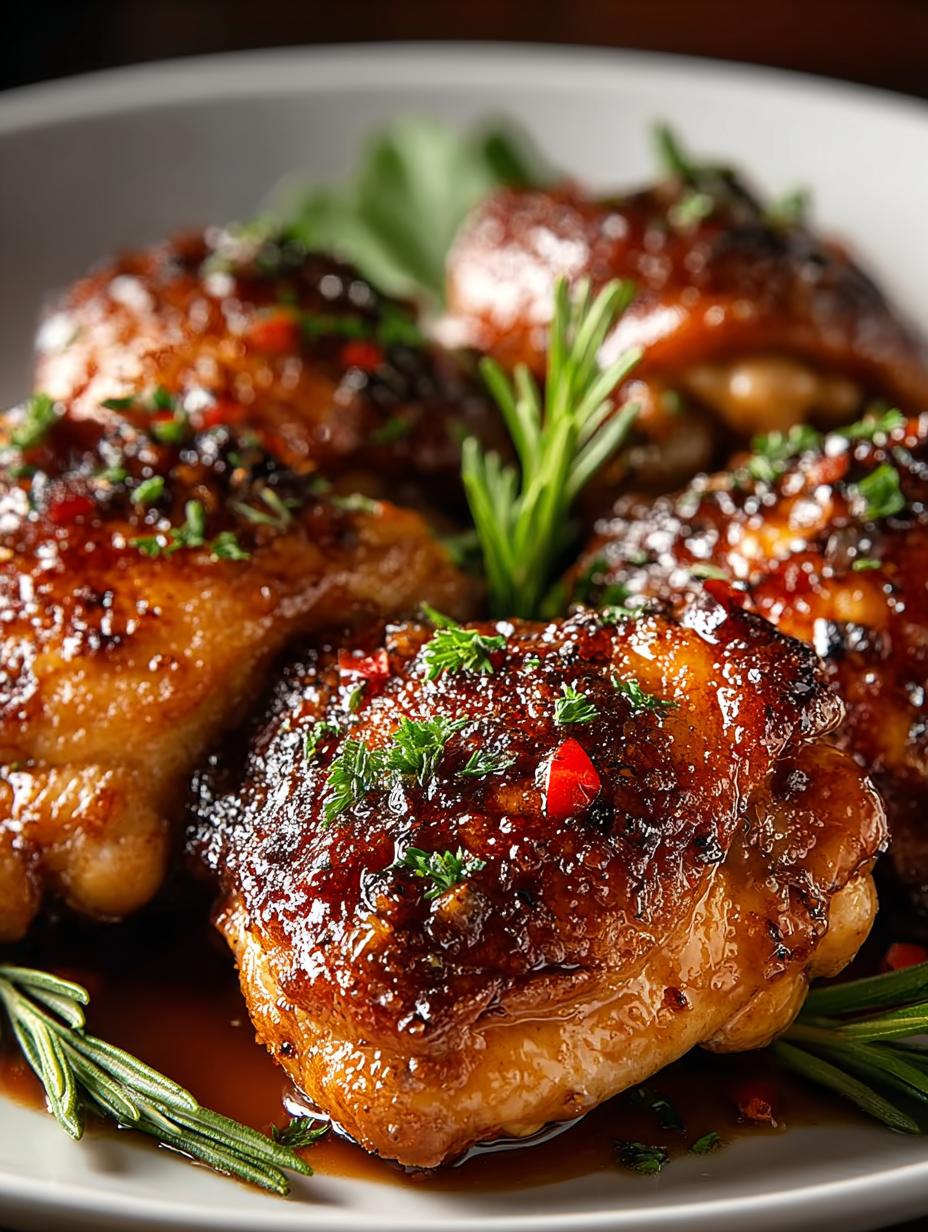 Honey Balsamic Chicken Thighs: 7 Irresistible Flavors - Honey Balsamic Chicken Thighs - additional detail