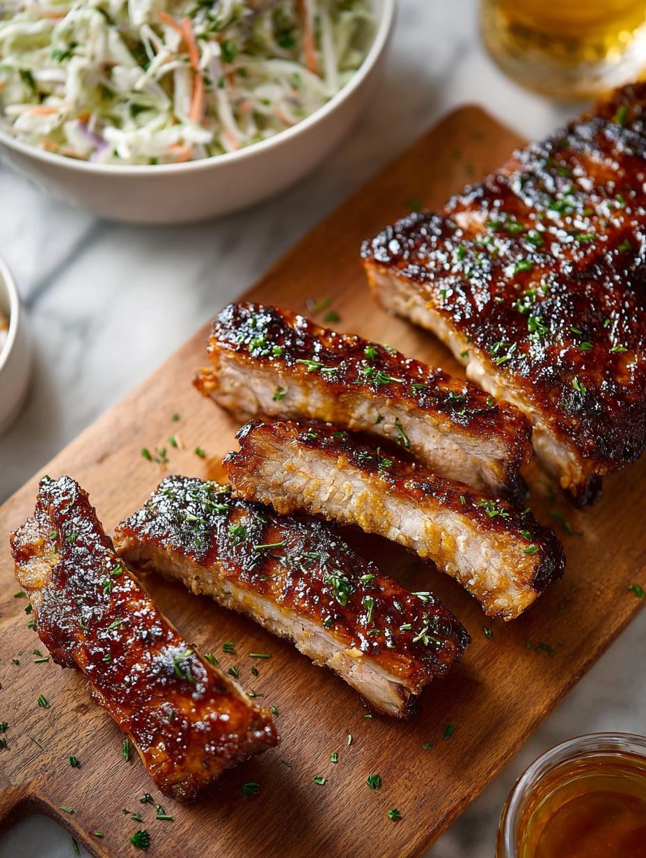 Honey Mustard Glazed Ribs: 5 Steps to Sticky Perfection - Honey Mustard Glazed Ribs - main visual representation