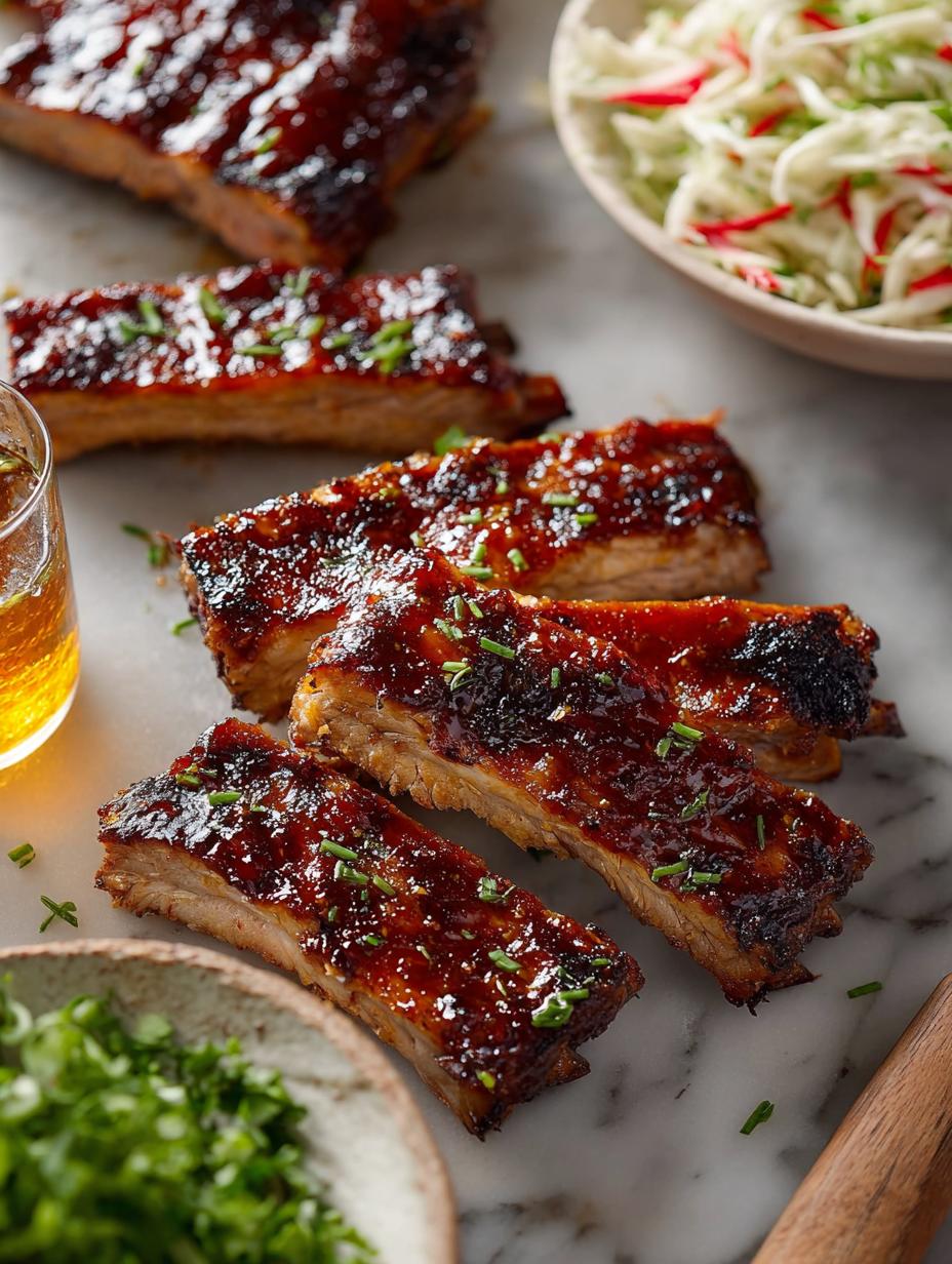 Honey Mustard Glazed Ribs