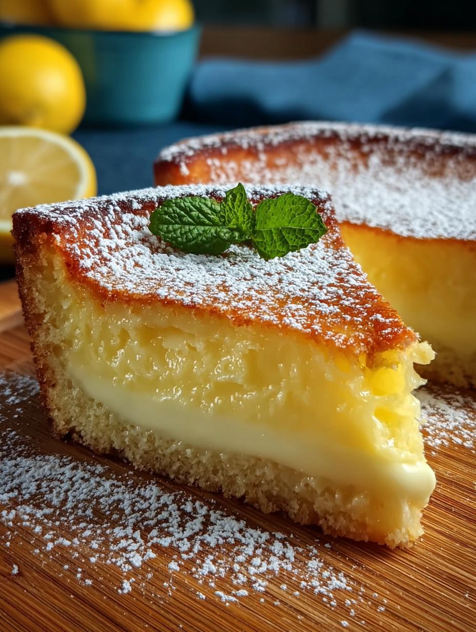 Italian Grandmas Lemon Custard