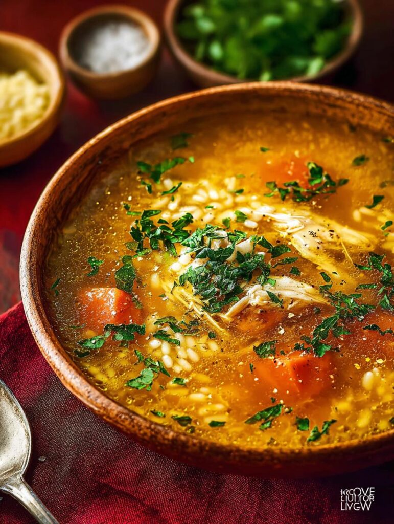 Italian Penicillin Soup Pastina