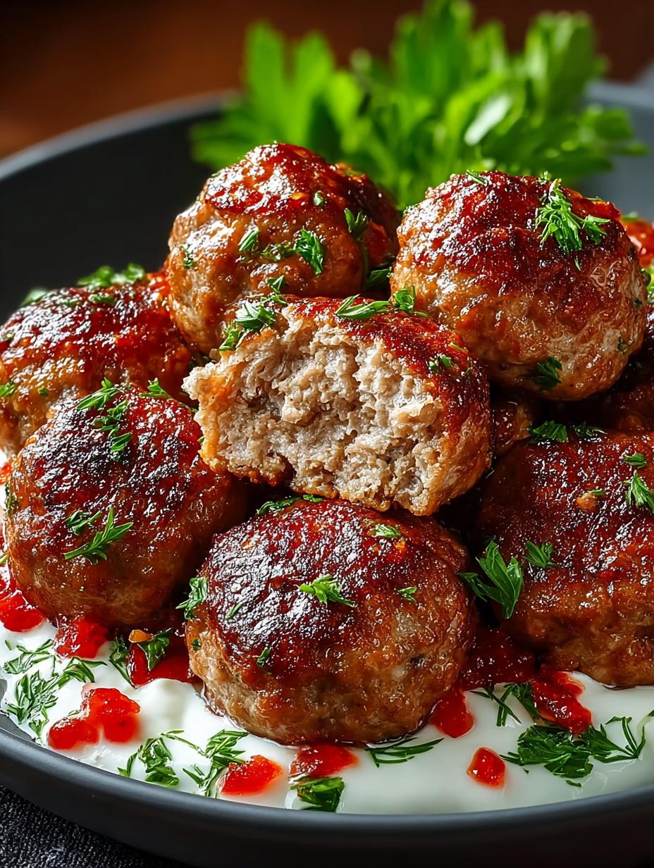 Juicy Romanian Meatballs