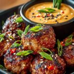 Korean Bbq Meatballs with