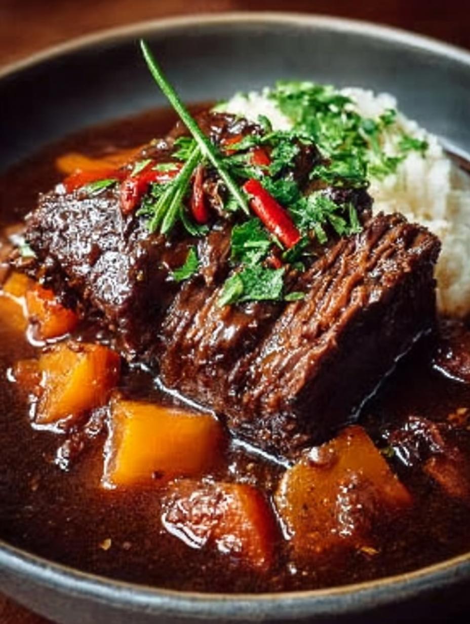 Korean Style Pot Roast: 7 Secrets to Ultimate Flavor - Korean Style Pot Roast - additional detail
