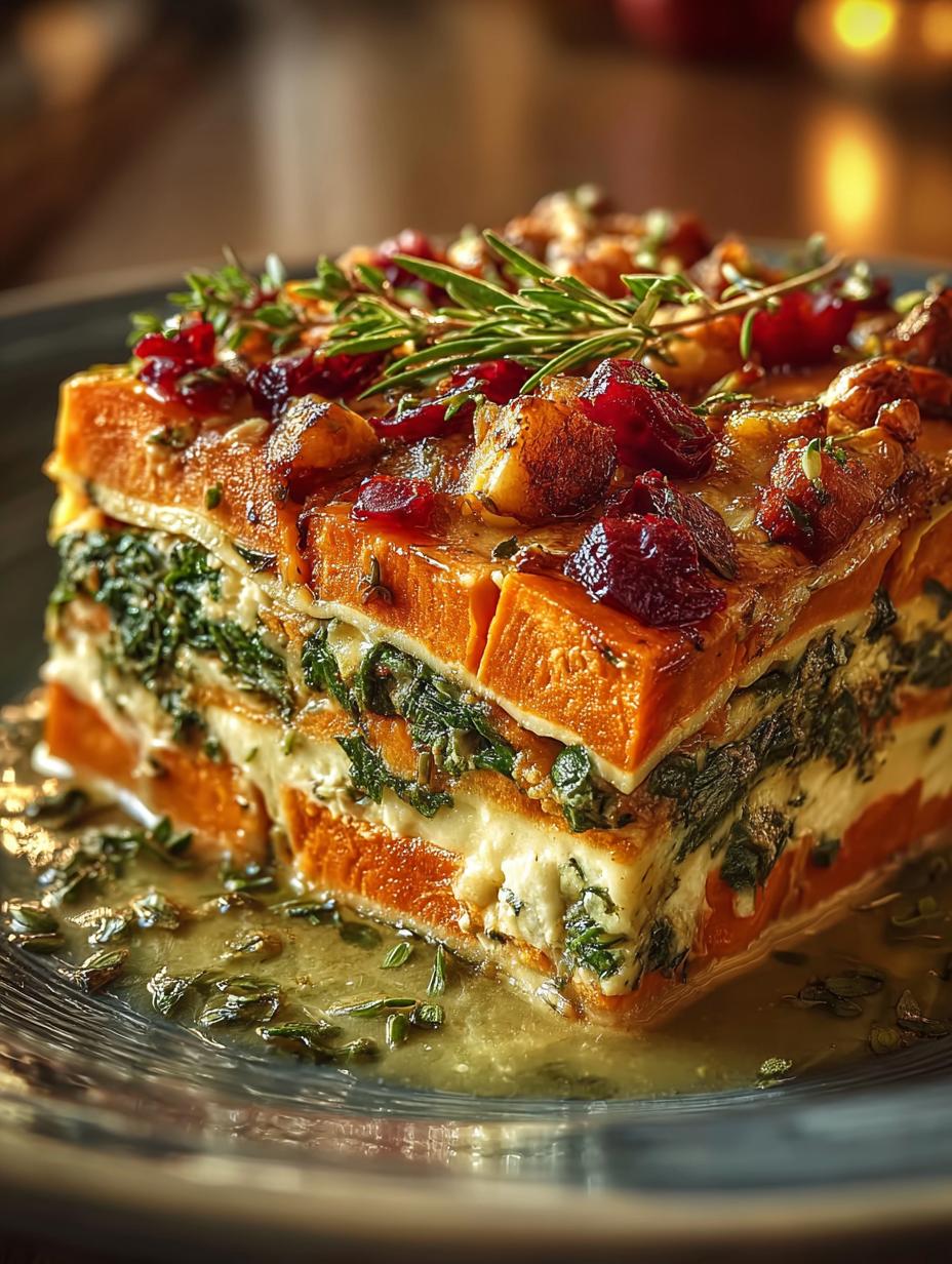 Layered Sweet Potato Lasagna: A Healthy Delight 6 Layered Sweet Potato Lasagna: A Healthy Delight - Layered Sweet Potato Lasagna - additional detail