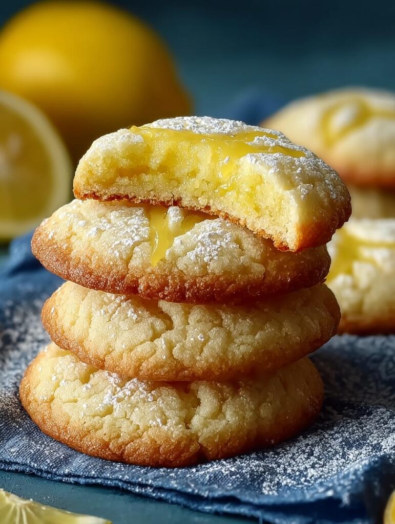 Lemon Pound Cake Cookies