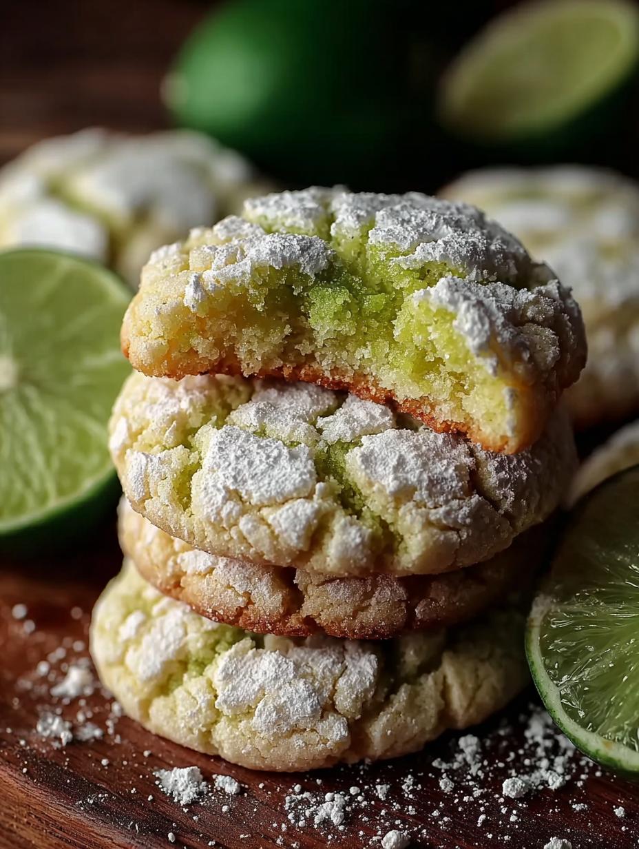 Lime Crinkle Cookies Zesty: 7 Reasons to Love Them - Lime Crinkle Cookies Zesty - additional detail