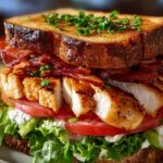 Loaded Chicken Club Sandwich