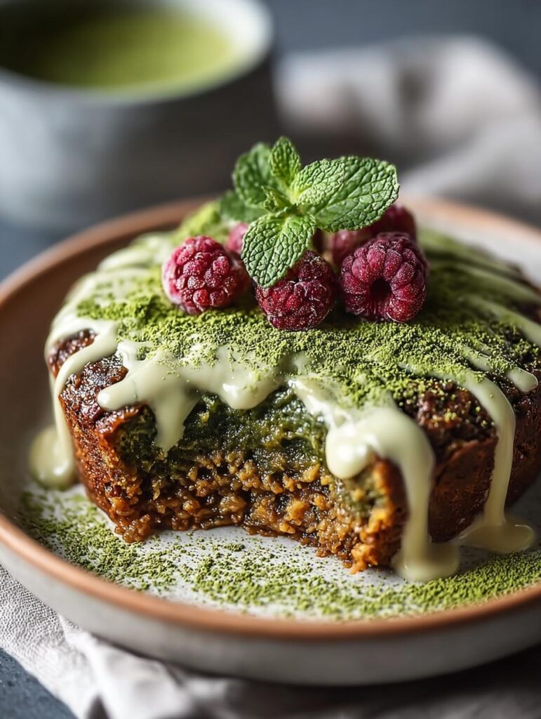 Matcha Baked Oats