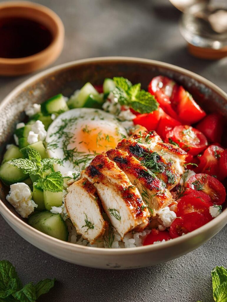 Mediterranean Chicken Bowl
