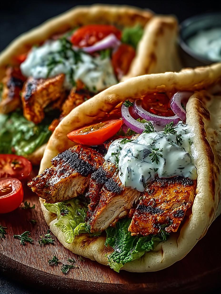 Mediterranean Chicken Gyros: 5 Juicy Flavors to Savor - Mediterranean Chicken Gyros - main visual representation