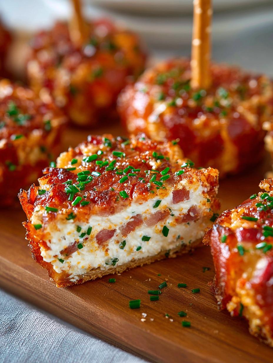Mini Bacon Ranch Cheese Balls: 24 Irresistible Bites - Mini Bacon Ranch Cheese - main visual representation