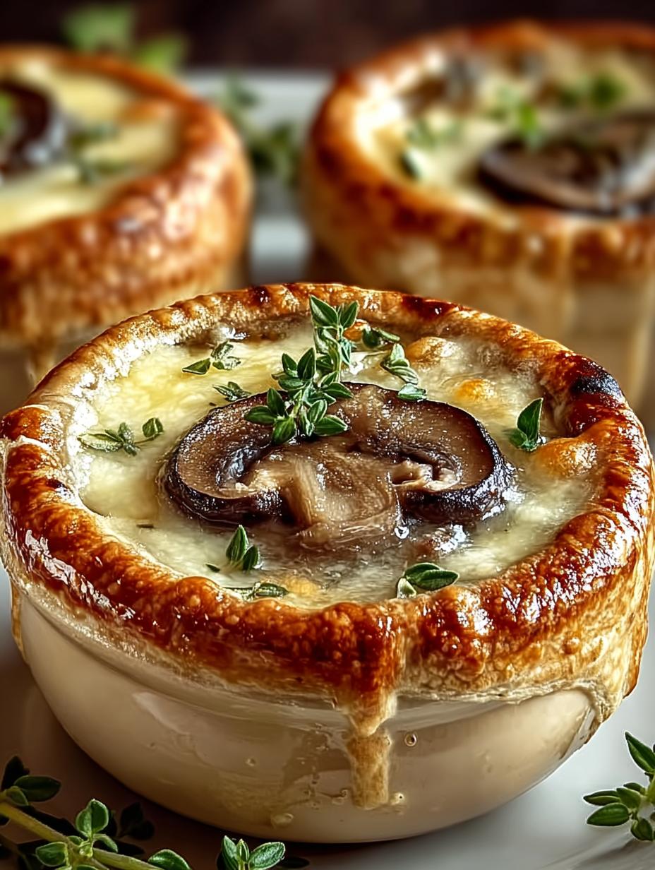Mini Mushroom Gruyere Pot: 6 Cozy Comfort Food Recipes - Mini Mushroom Gruyere Pot - additional detail