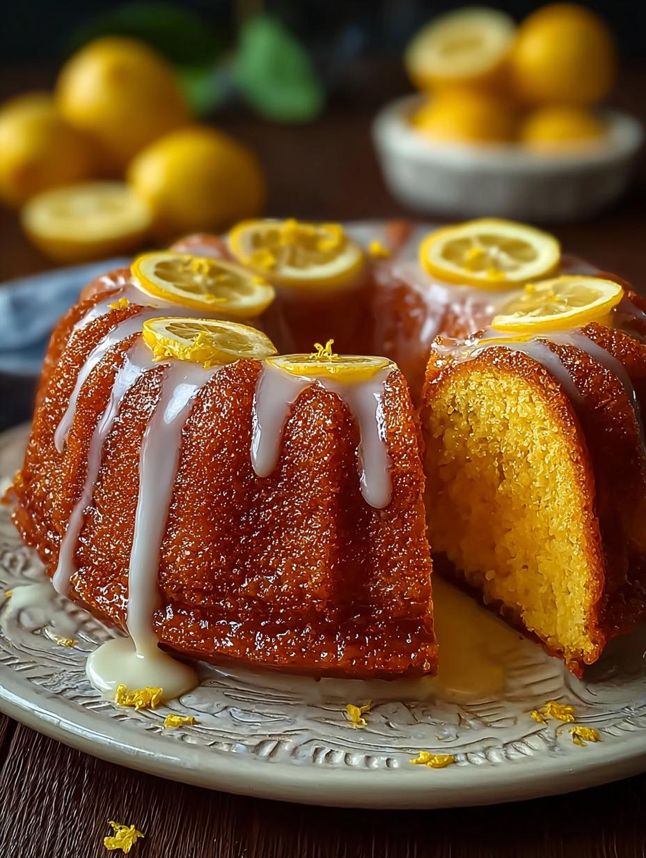 Moist Lemon Bundt Cake: 7 Secrets for the Best Flavor - Moist Lemon Bundt Cake - main visual representation