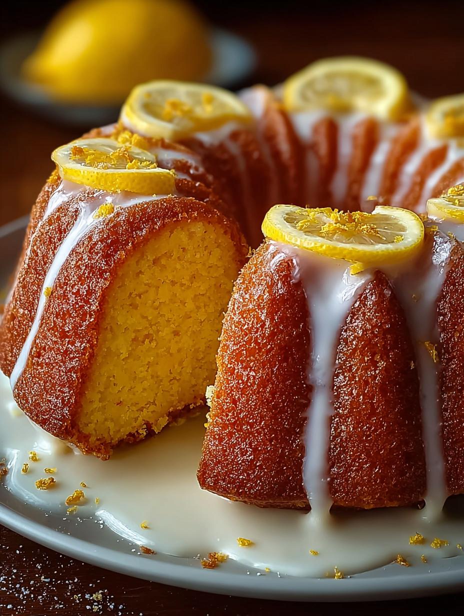 Moist Lemon Bundt Cake