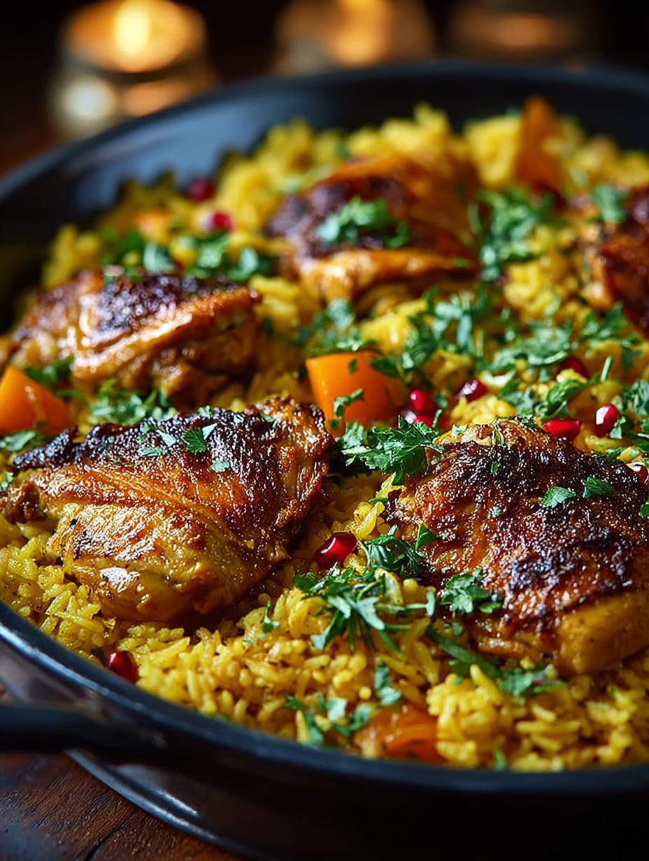 Moroccan Chicken Rice