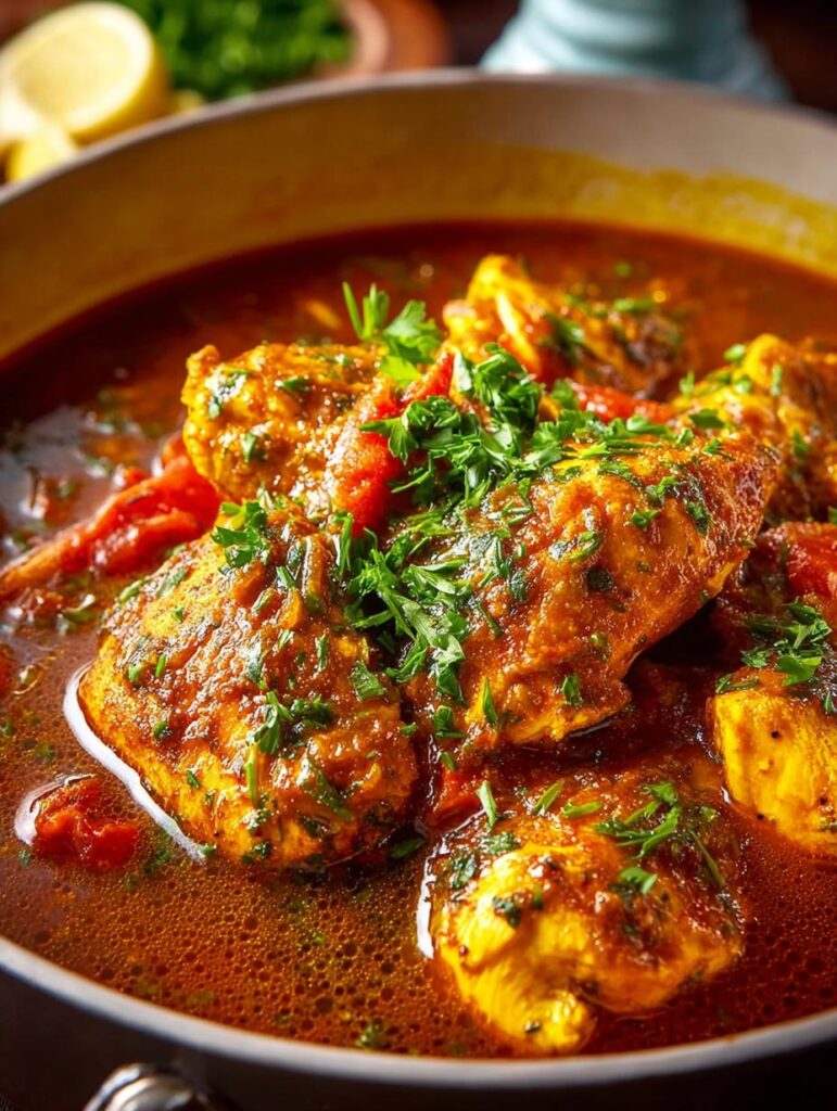Moroccan Chicken Stew