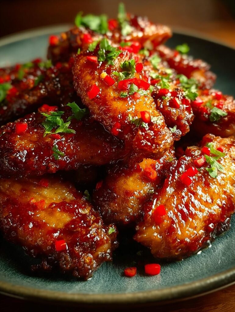 Mouthwatering Sweet Chili Wings