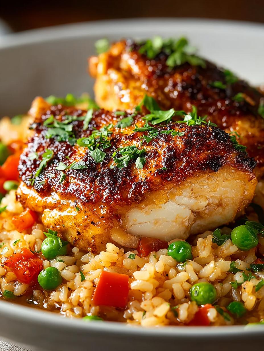 One Pan Cajun Chicken: A Spicy Delight for Dinner - One Pan Cajun Chicken - main visual representation