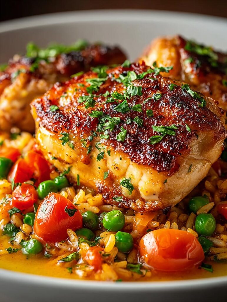 One Pan Cajun Chicken