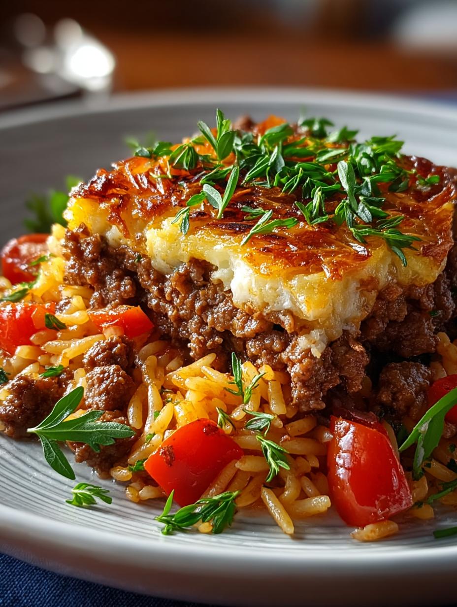 One Pan Ground Beef