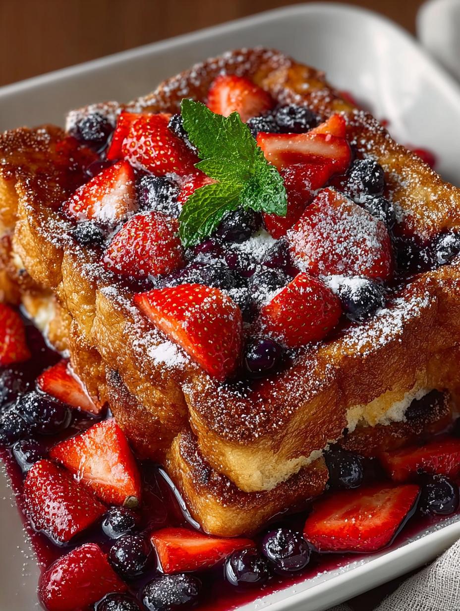 Delicious Overnight French Toast for Perfect Mornings 6 Delicious Overnight French Toast for Perfect Mornings - Overnight French Toast - additional detail