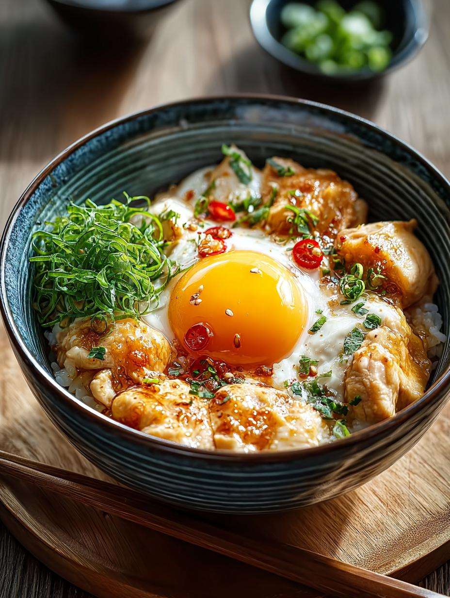 Oyakodon Chicken Egg Bowl: 5 Steps to Comforting Perfection - Oyakodon Chicken Egg Bowl - main visual representation