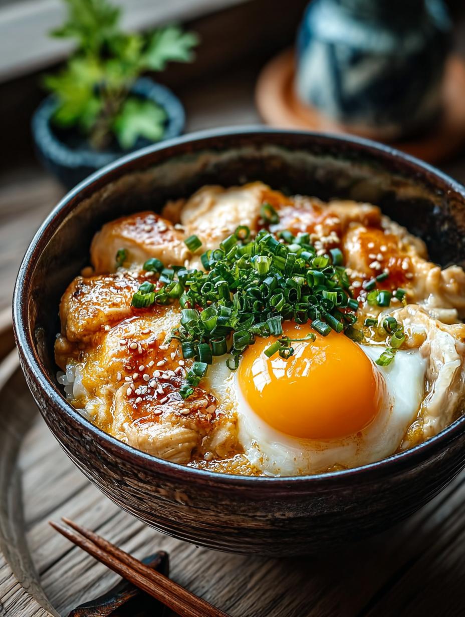 Oyakodon Chicken Egg Bowl: 5 Steps to Comforting Perfection - Oyakodon Chicken Egg Bowl - additional detail