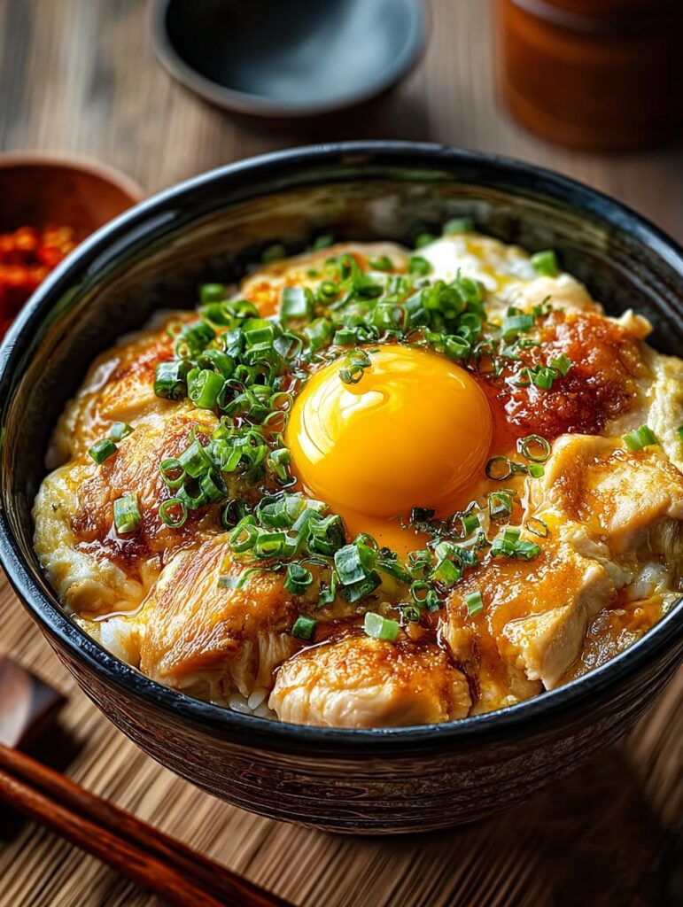 Oyakodon Chicken Egg Bowl