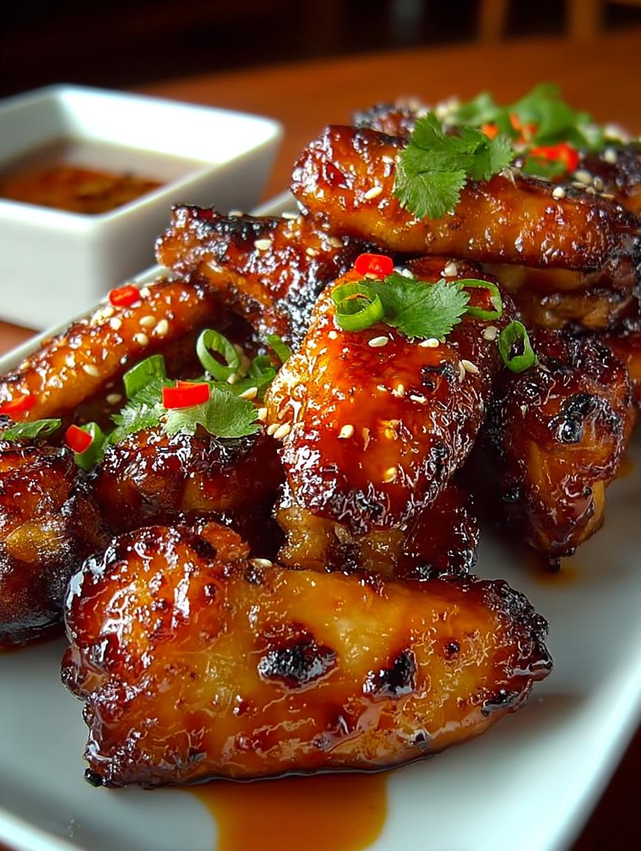 Pineapple Teriyaki Chicken Wings