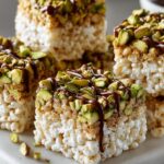 Pistachio Rice Krispie Treats