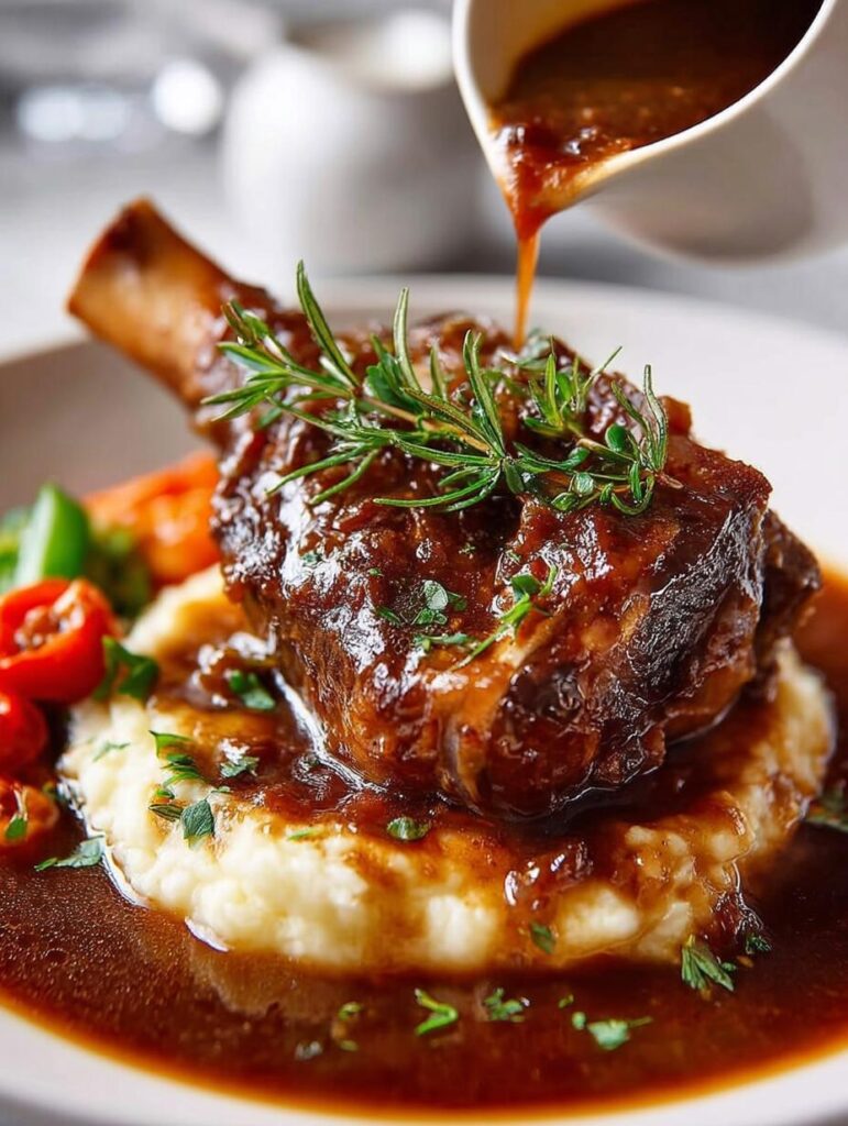 Port Braised Lamb Shanks