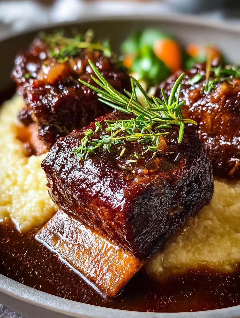 Red Wine Braised Short Ribs: 10 Steps to Tender Perfection - Red Wine Braised Short - main visual representation