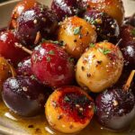 Roasted Grapes Olives