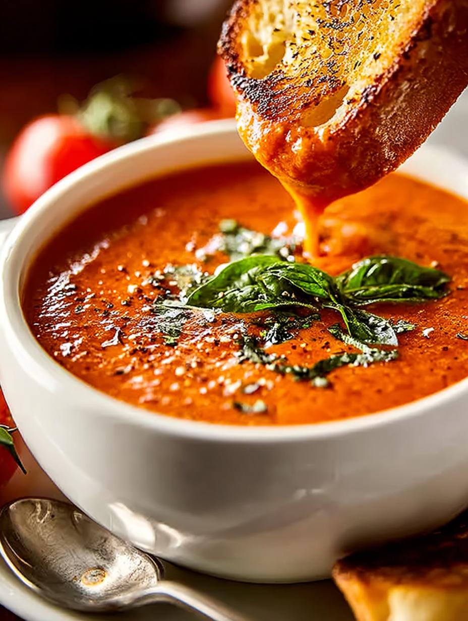 Roasted Tomato Basil Soup: 7 Comforting Reasons to Love It - Roasted Tomato Basil Soup - additional detail